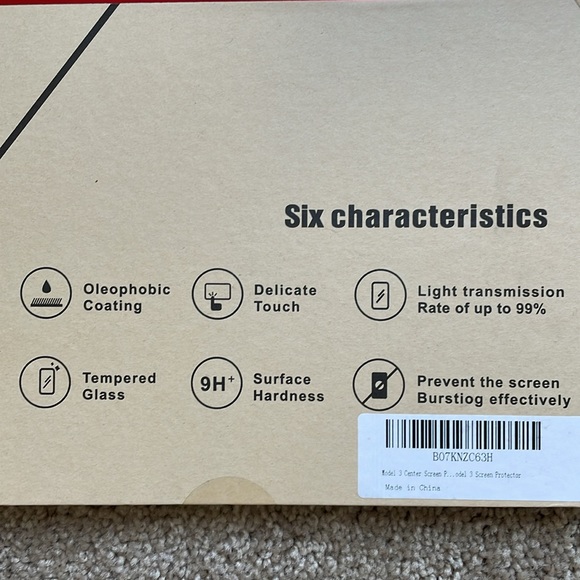 Tesla Model 3 Screen Protector - Picture 3 of 3